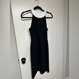 Banana Republic Sleeveless Two Tone Business Dress size 2P
